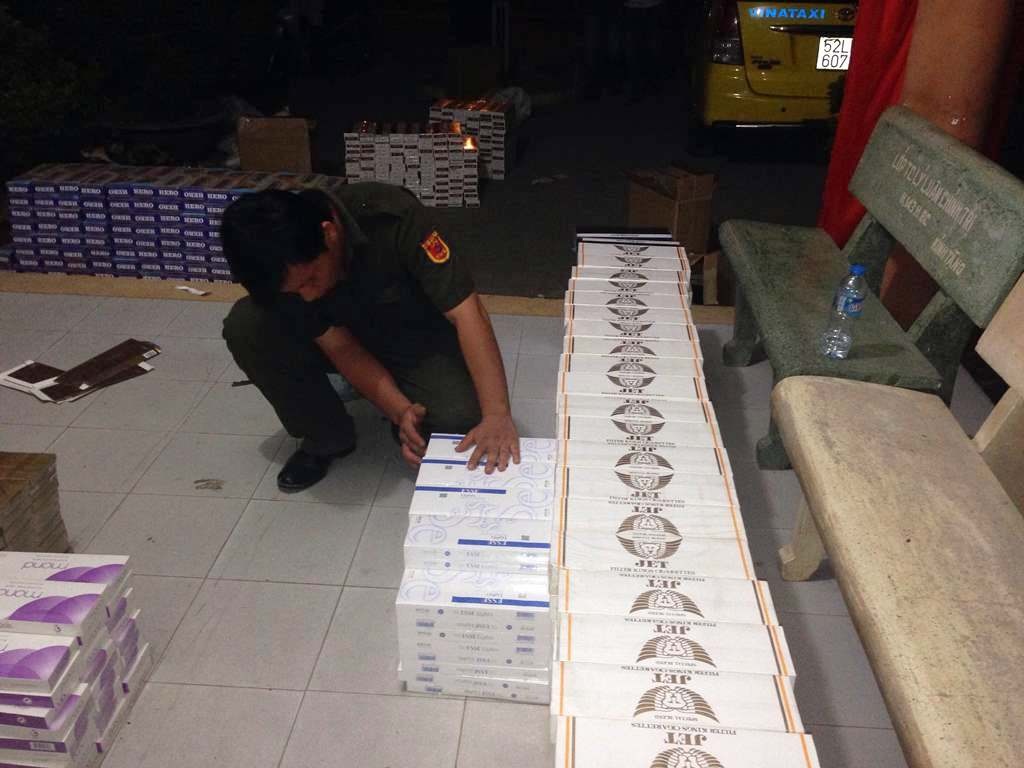 Tang vật mà công an thu giữ