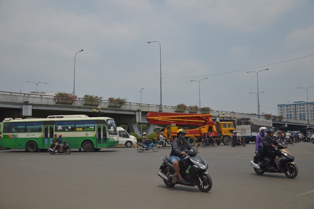 Một điểm đen lặp lại về
TNGT là Ngã tư An Sương (quận 12).