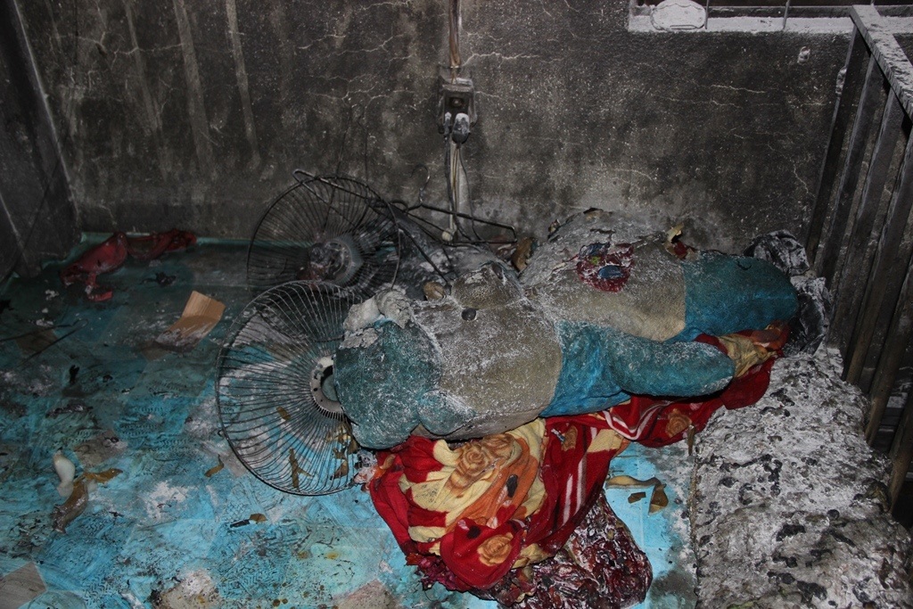 Phòng trọ nơi xảy ra vụ việc