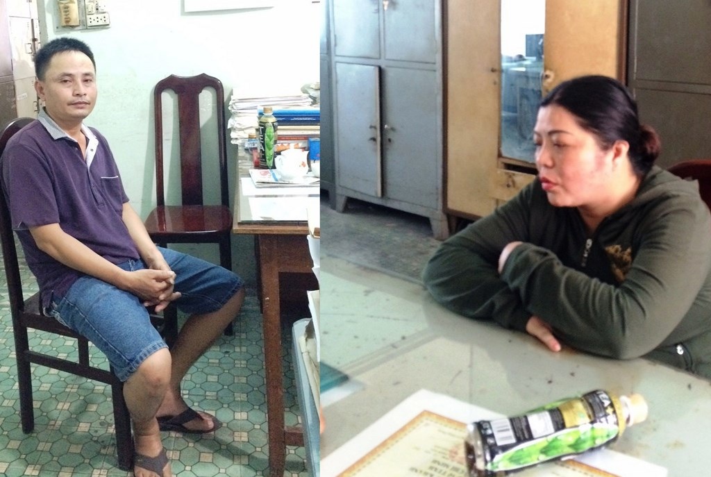 Làm đường hầm bí mật để trộm tài sản của khách mua dâm - 1 Đinh Thị Thanh và Đỗ Cao Lộc tại cơ quan công an