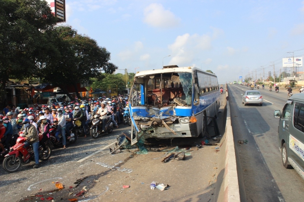 Hiện trường vụ tai nạn