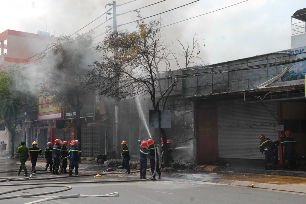 Hiện trường vụ cháy