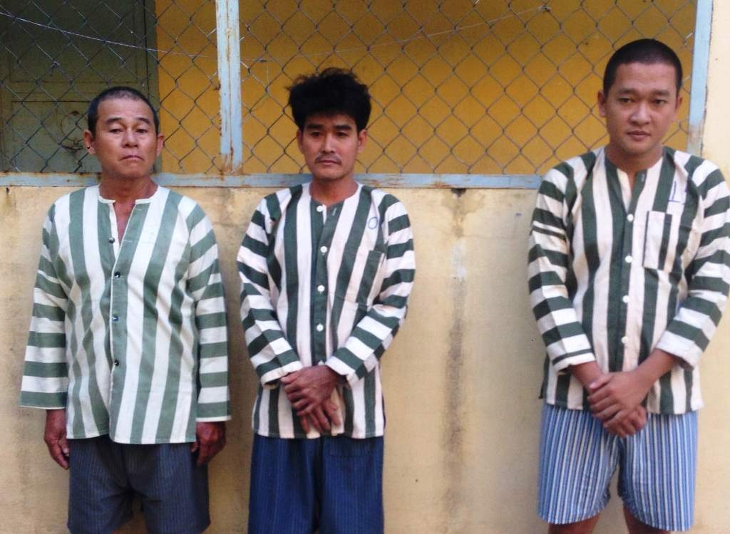 3 đối tượng tại cơ quan công an