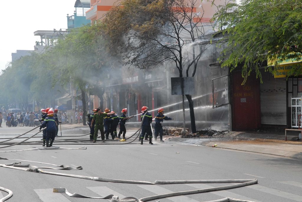 Hiện trường vụ cháy