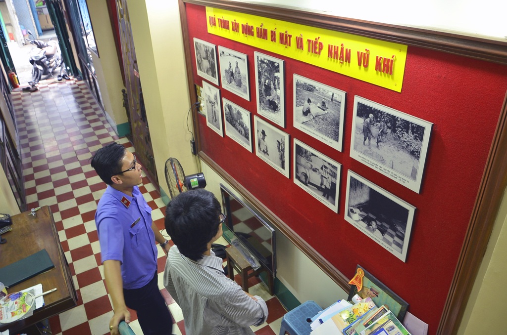 Thăm kho chứa 3 tấn vũ khí bí mật của Biệt động Sài Gòn - 3 Sau khi mua xong căn nhà, ông Năm Lai tiến hành sửa sang, xây hầm bí mật chứa vũ khí.