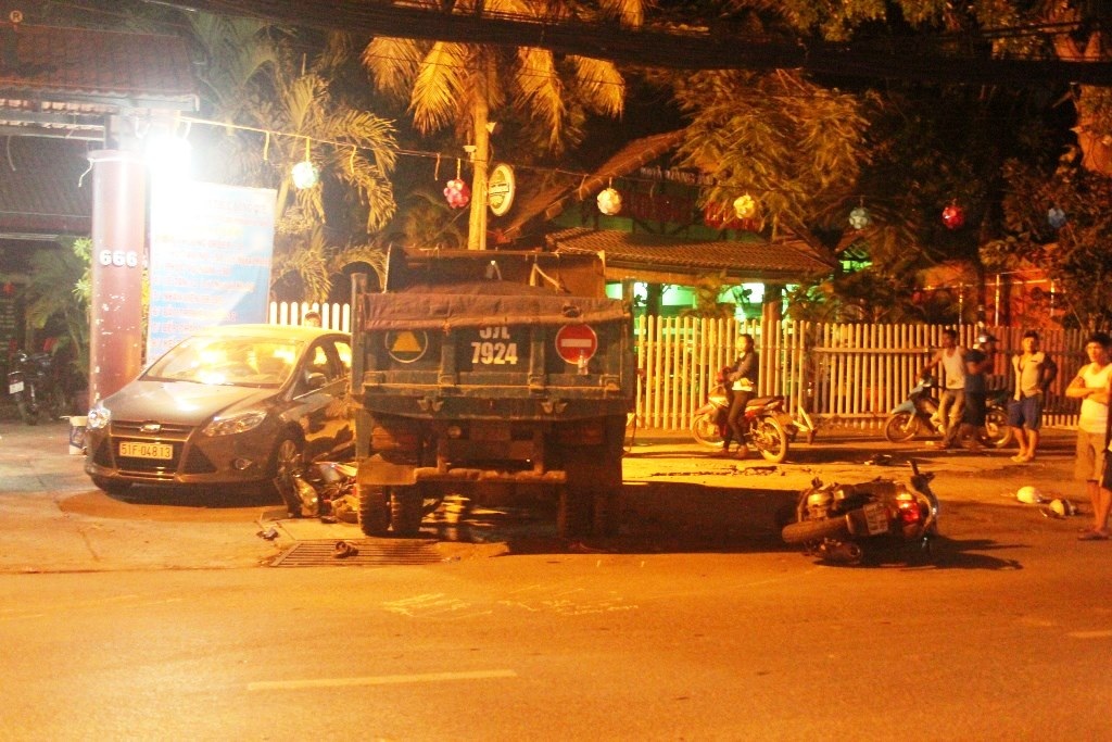 Hiện trường vụ tai nạn