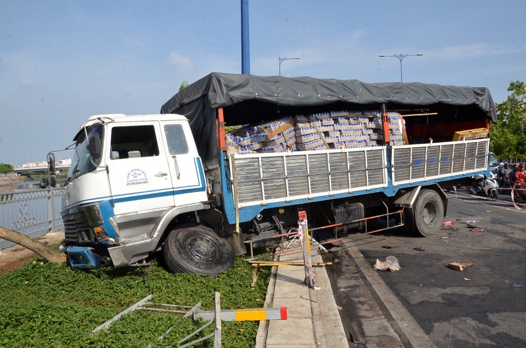 Hiện trường vụ tai nạn