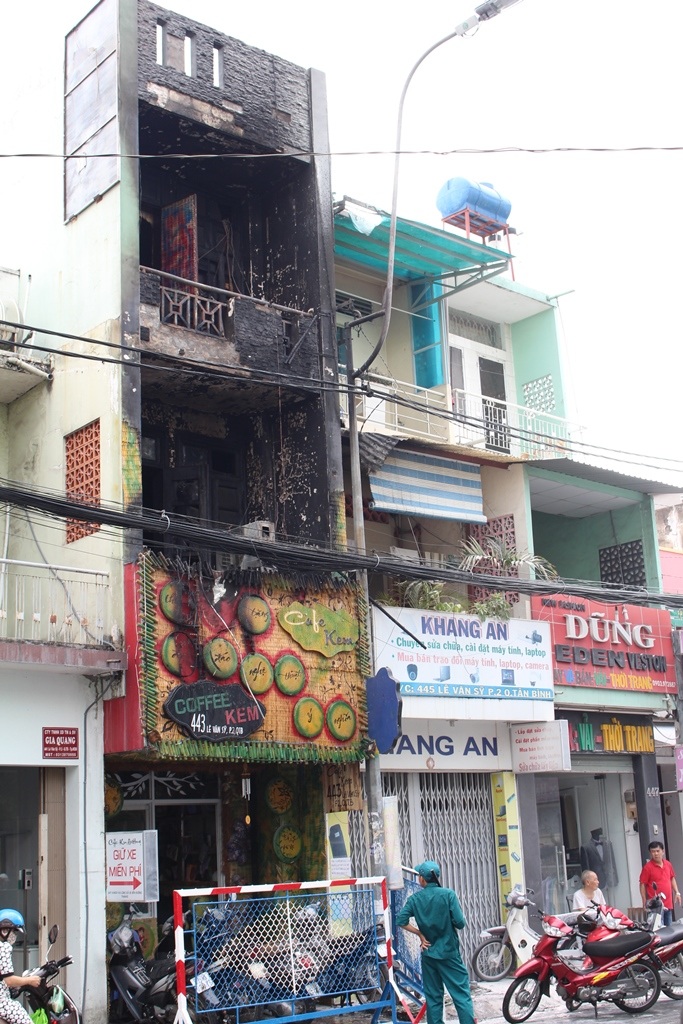 Hiện trường vụ cháy