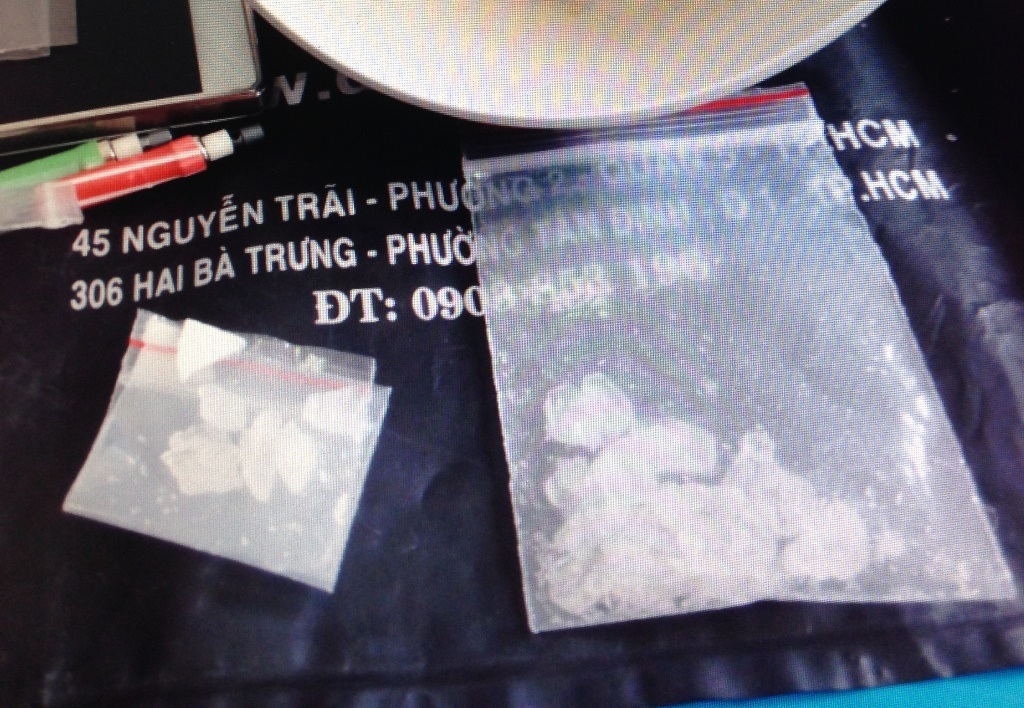 Tang vật mà công an thu giữ