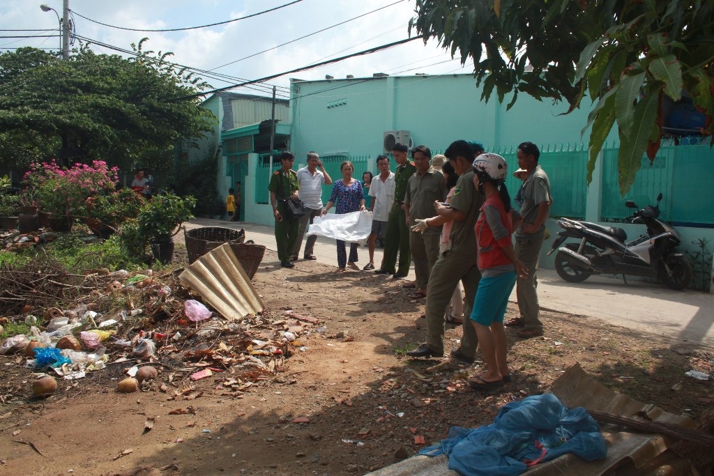 Công an có mặt để xử lý vụ việc