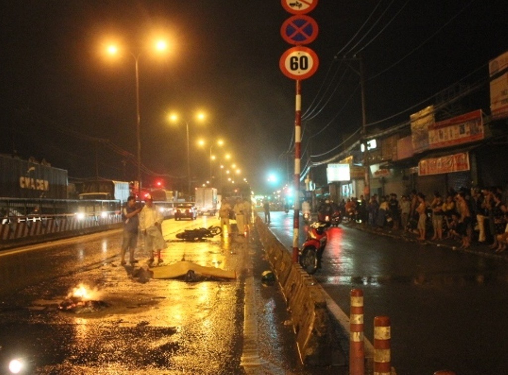 Hiện trường vụ tai nạn