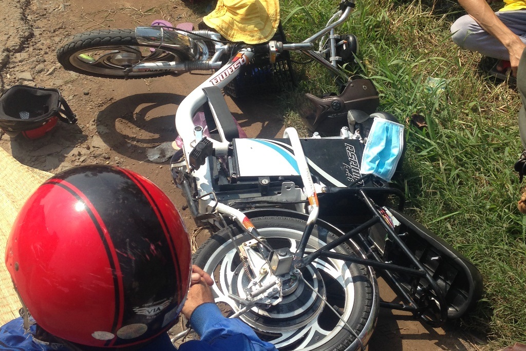 Chiếc xe đạp điện của chị Hận