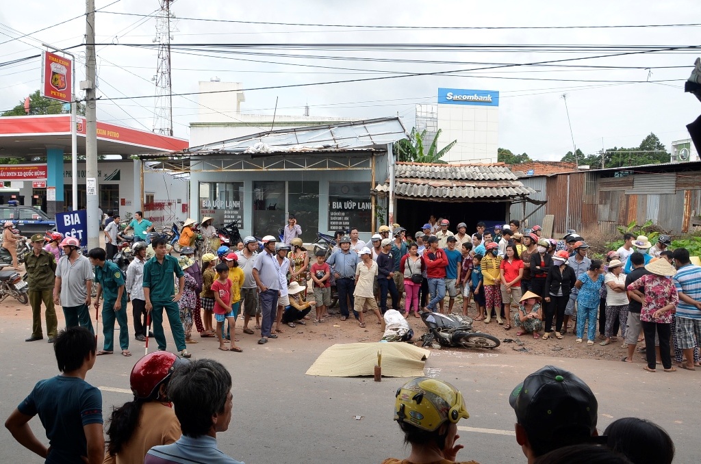 Hiện trường vụ tai nạn