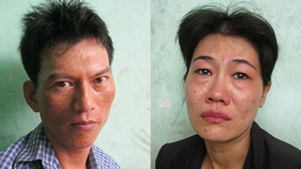 Hai đối tượng tại cơ quan công an