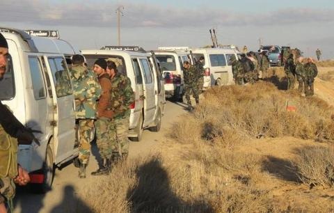 Quân đội Syria đang tập trung binh lực lớn để tái chiếm Palmyra