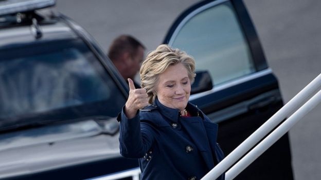 Vì sao Donald Trump có thể chiến thắng bầu cử tổng thống Mỹ? - 3
Bà Clinton đang dẫn trước trong các cuộc thăm dò dư luận (Ảnh: Getty)
