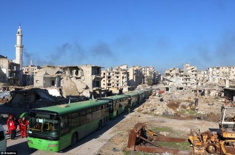 Nửa vạn phiến quân rời Aleppo cùng tuyên bố của Putin - 10 Nửa vạn phiến quân rời Aleppo cùng tuyên bố của Putin - 10