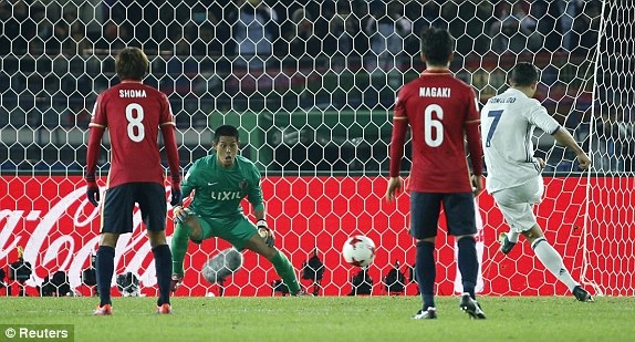 C.Ronaldo lập hattrick, Real Madrid vô địch FIFA Club World Cup 2016 - 7
C.Ronaldo thực hiện thành công quả phạt đền ở phút 59