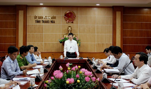 Chủ tịch tỉnh Thanh Hóa "cấm" mang quà chúc Tết lãnh đạo - 1
Ông Nguyễn Đình Xứng, Chủ tịch UBND tỉnh Thanh Hóa trong một cuộc họp