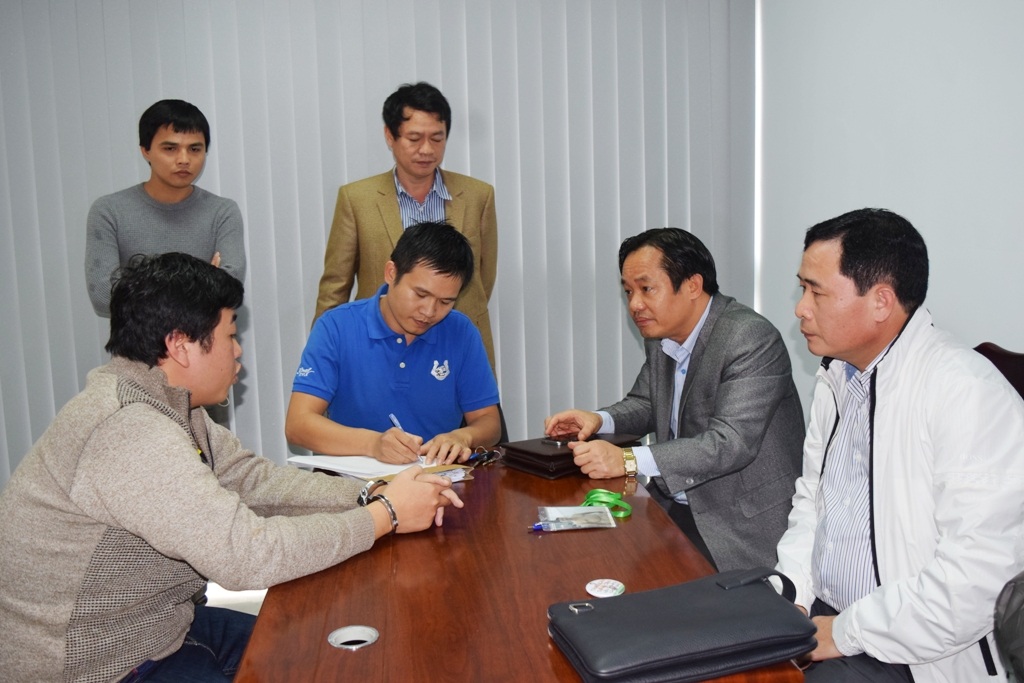 
Việc lấy lời khai đối tượng đang được ráo riết tiến hành (ảnh: Công an tỉnh Thừa Thiên Huế cung cấp)
