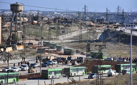 Nửa vạn phiến quân rời Aleppo cùng tuyên bố của Putin - 3 Nửa vạn phiến quân rời Aleppo cùng tuyên bố của Putin - 3