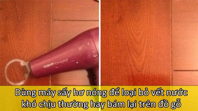 Những công dụng không ngờ của chiếc máy sấy tóc - 5 Những công dụng không ngờ của chiếc máy sấy tóc - 5