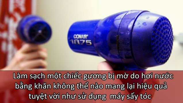 Những công dụng không ngờ của chiếc máy sấy tóc - 6 Những công dụng không ngờ của chiếc máy sấy tóc - 6