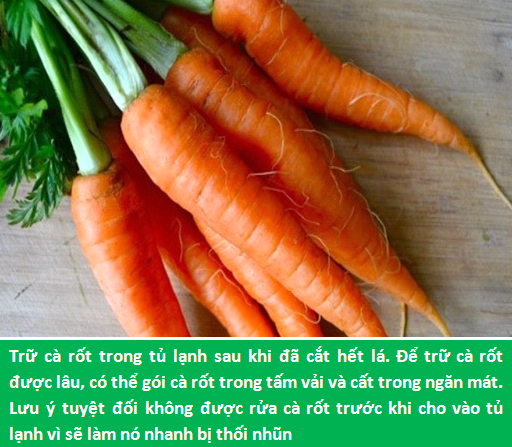 Tuyệt chiêu kéo dài thời gian bảo quản các loại rau-củ-quả lên gấp đôi - 8 Tuyệt chiêu kéo dài thời gian bảo quản các loại rau-củ-quả lên gấp đôi - 8