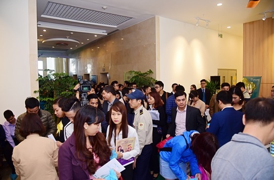 Căn hộ mẫu Anland Complex chính thức ra mắt - 1 Sự kiện khai trương căn hộ mẫu thu hút sự chú ý của hàng trăm khách tham quan
