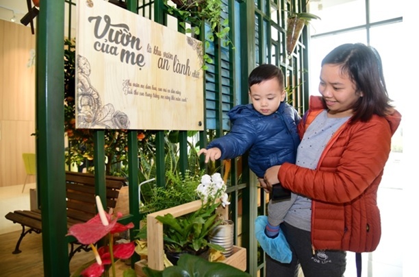 Căn hộ mẫu Anland Complex chính thức ra mắt - 4 “Khu vườn của mẹ” là một trong những ý tưởng đắt giá mà Nam Cường dành tặng những chủ nhân tương lai của Anland.