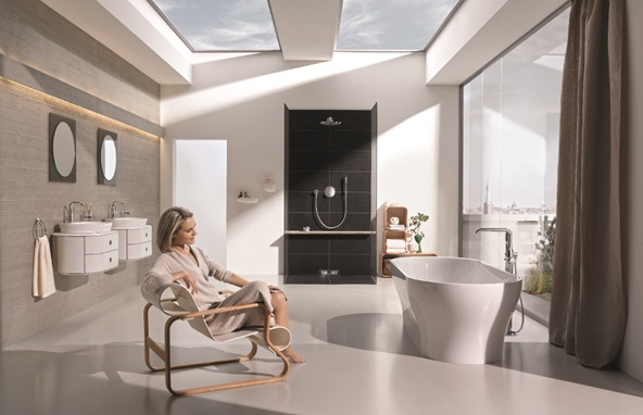 Sở hữu phòng tắm đẳng cấp 5 sao - 1 Bộ sưu tập Essence với thiết kế sang trọng, tinh tế