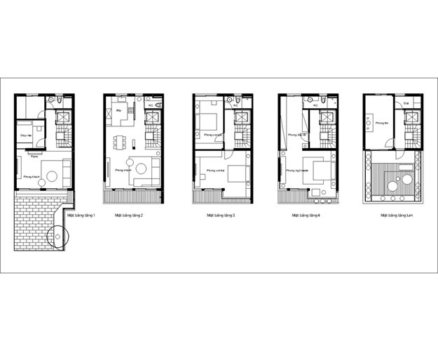 Cải tạo nhà 55m2 tù túng ở Hà Nội thành không gian cao cấp | Báo Dân trí