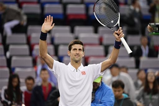 Thượng Hải Masters: Djokovic, Murry đi tiếp, Warinka bị loại - 1
Djokovic vẫn thi đấu ổn định ở Thượng Hải Masters
