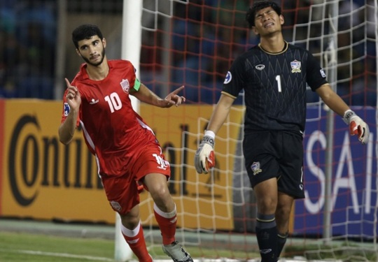 Soi sức mạnh của U19 Bahrain - 1 Mohamed Yusuf là tiền đạo vô cùng đáng gờm của U19 Bahrain