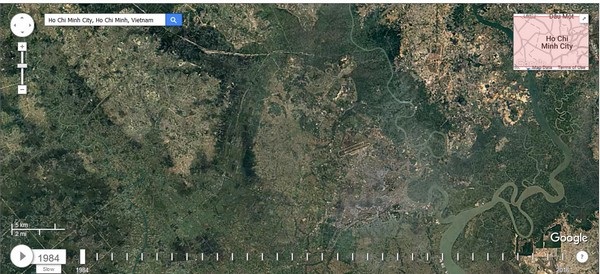 Thay đổi TP Hồ Chí Minh qua ảnh vệ tinh: Thay đổi TP Hồ Chí Minh qua ảnh vệ tinh là một cuộc hành trình thú vị để khám phá sự phát triển của thành phố từ những năm đầu đến nay. Từ những khu vực ngoại ô đến trung tâm thương mại đông đúc, bạn sẽ được chứng kiến sự biến đổi của thành phố từng chặng đường.