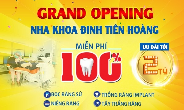 Miễn phí 100% niềng răng, bọc răng, trồng răng - 1 Miễn phí 100% niềng răng, bọc răng, trồng răng - 1