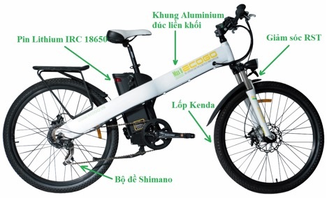 Giải mã xe đạp thể thao… chạy điện - 3 Giải mã xe đạp thể thao… chạy điện - 3