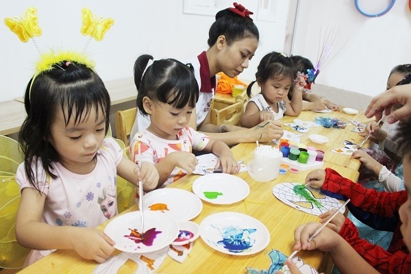 Trường mầm non Saigon Academy tuyển sinh 3 cơ sở mới - 4 Bên cạnh chương trình học, trẻ còn được tham gia vào nhiều hoạt động ngoại khóa bổ ích.