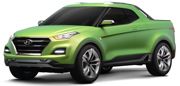 Hyundai ra mắt xe concept bán tải Creta STC - 1 Hyundai ra mắt xe concept bán tải Creta STC - 1