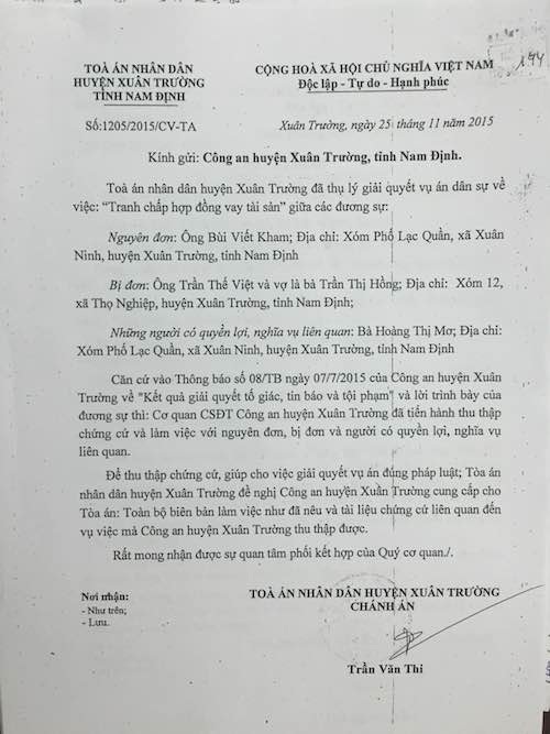 Nam Định: Khởi kiện ra toà vụ tố quỵt nợ nhiều tỷ đồng chấn động phố huyện - Ảnh 4.