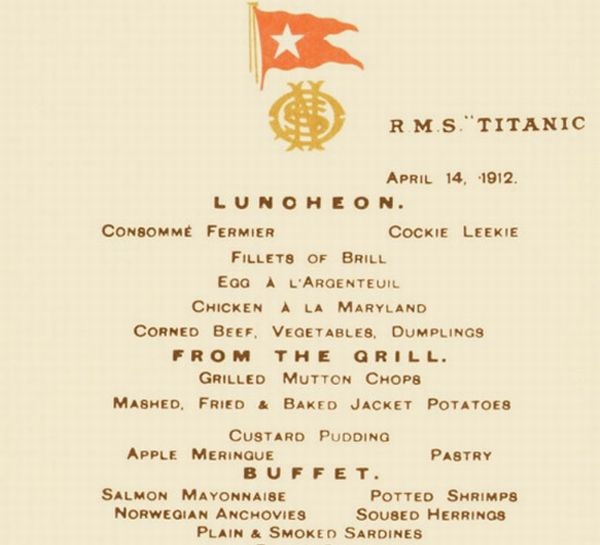 Những món kỷ vật đắt giá nhất của con tàu huyền thoại Titanic - 5 Những món kỷ vật đắt giá nhất của con tàu huyền thoại Titanic - 5