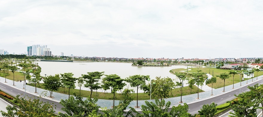 Người Việt trẻ đang dần thay đổi thói quen lựa chọn nơi an cư - 1 Không gian sống xanh tại KĐT Thành Phố Giao Lưu