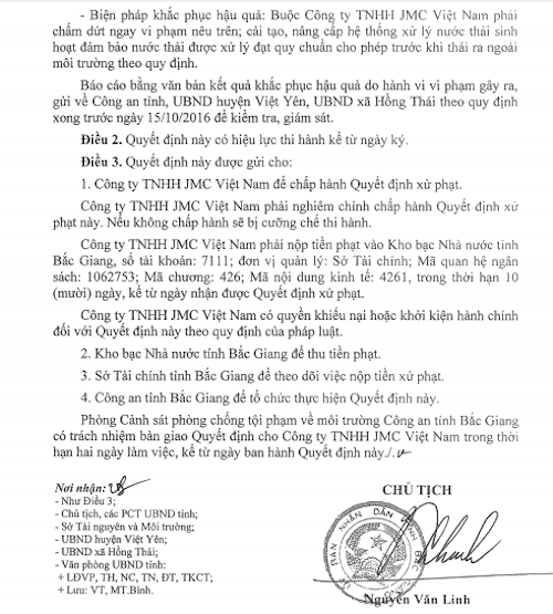 Doanh nghiệp “bức tử” môi trường bằng nước thải độc hại vượt 32 lần cho phép - 2
Doanh nghiệp “bức tử” môi trường bằng nước thải độc hại vượt 32 lần cho phép