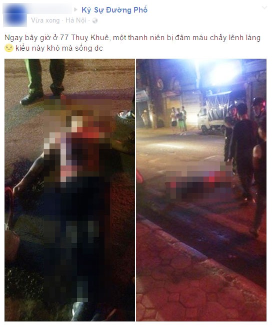 Nam thanh niên chết oan khi gặp phải 2 nhóm hỗn chiến ở Tây Hồ, Hà Nội - 1
Trịnh Minh Nhật tử vong sau khi bị đâm