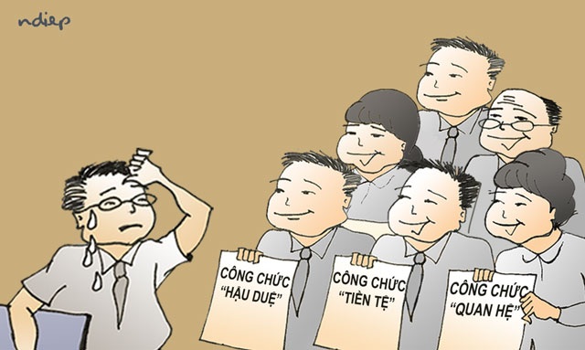 Nghĩ về những người không biết “mùi” thưởng Tết - 1
(Minh họa: Ngọc Diệp)