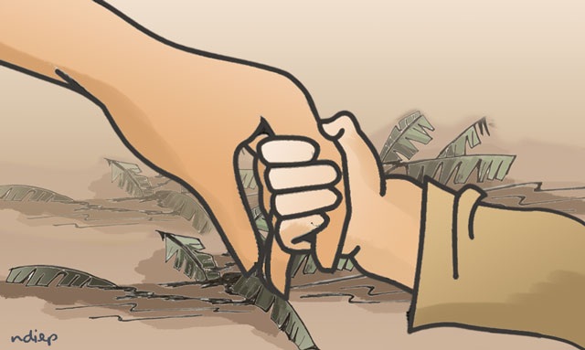 Nghĩ về câu nói dũng cảm “Thà cô chết chứ không để trò chết”! - 1
(Minh họa: NGọc Diệp)