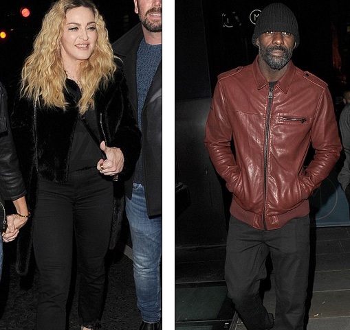 Madonna lại cặp phi công trẻ? - 1
Madonna bị bắt gặp đi ăn tối cùng diễn viên Idris Elba tại 1 nhà hàng ở London ngày 29/10 vừa qua