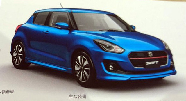Nhiều xe mới chuẩn bị ra mắt - 5
Suzuki Swift thế hệ mới đã tiến sát đến ngày chính thức ra mắt, với hình ảnh cuốn brochure giới thiệu sản phẩm đã rò rỉ trên mạng.