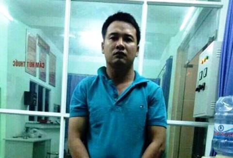 
Nghi can Trường tại cơ quan Công an
