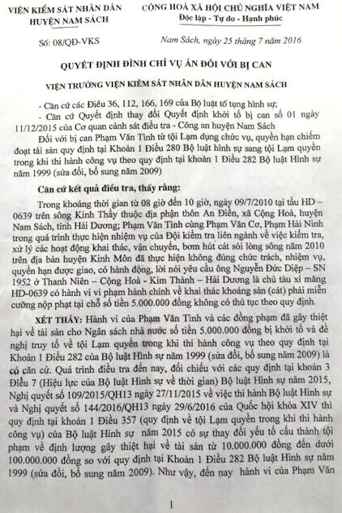 VKSND tỉnh Hải Dương từ chối nhận khiếu nại của người dân bị khởi tố tội Lạm quyền - Ảnh 3. VKSND tỉnh Hải Dương từ chối nhận khiếu nại của người dân bị khởi tố tội Lạm quyền - Ảnh 3.